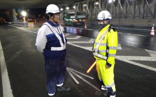 安全課パトロール 東京外環自動車道外回り（加平営業所）