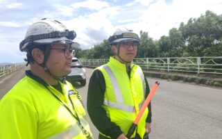 営業所パトロール 関越自動車道下り線ランプ規制（所沢営業所）