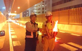 安全パトロール 首都高・中央環状線外回り左A規制（港北営業所）