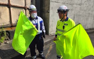 所長パトロール 東名高速道路上り線便乗延伸規制（静岡営業所）
