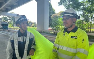 インターンパトロール 県道71号線上下線車線規制(名古屋営業所)