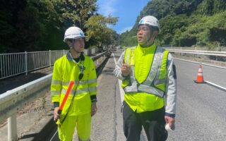 設置パトロール 国道19号線上り線(多治見営業所)
