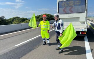 支社長パトロール 道央自動車道上り線便乗（江別営業所）