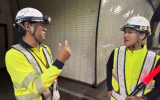 支社長パトロール 上信越自動車道下り線走行車線規制（佐久営業所）
