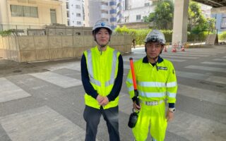 安全パトロール 小松川線 桁下 牡丹橋片側交互通行規制(埼玉営業所)