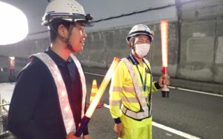 支社長パトロール 長野道上り線便乗（諏訪営業所）