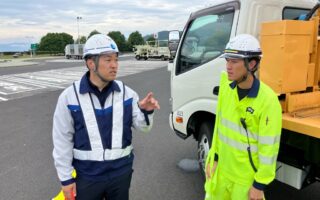 所長パトロール 上信越道下り線SA・PA（長野営業所）
