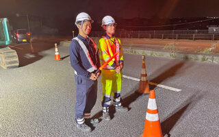 安全パトロール 国道16号下り線左車線規制（千葉営業所）