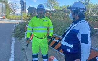 安全パトロール 国道302号上り線保安業務（名古屋西営業所）