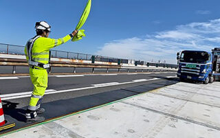 所長パトロール 東名阪自動車道下り線　下り線（名古屋東営業所）