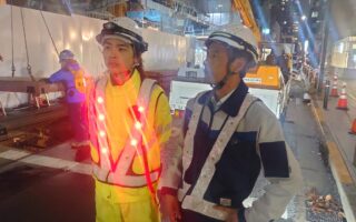 所長パトロール　区道通行止め部（吉祥寺営業所）