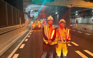 安全パトロール　新宿線上り線左F規制（埼玉営業所）