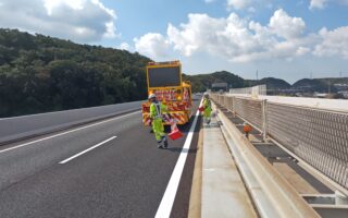 営業所パトロール 7号北神戸線全線上下線C規制（神戸西営業所）