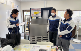 役員パトロール　全国労働衛生週間（西宮営業所）