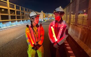 インターンパト 首都圏中央連絡自動車道　ランプ規制（厚木営業所）