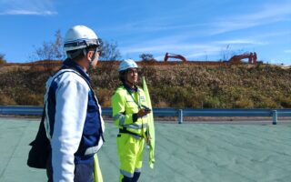 支社長パトロール 中央自動車道上り線車線規制（諏訪営業所）