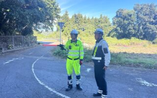 設置パトロール 県道５１号線上下線片側交互通行規制（高崎営業所）