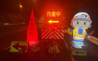 インターンパトロール 圏央道外回り追越車線規制（八王子多摩営業所）