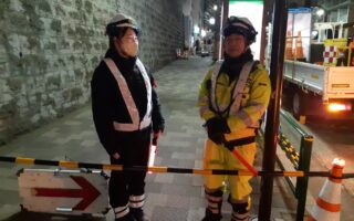 設置パトロール 都道25号線車線変移規制（吉祥寺営業所）