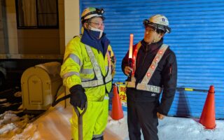 支社長パトロール 道道454号線（札幌営業所）