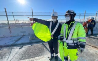 所長パトロール 東名阪自動車道下り線便乗（名古屋東営業所）