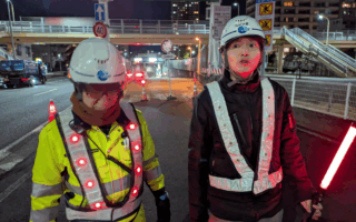 安全パトロール 新都心線下り線通行止（埼玉営業所）