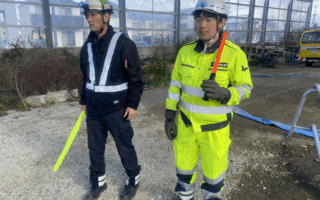 安全パトロール 国道３０２号上り線右車線規制（名古屋西営業所）