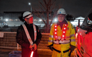 安全パトロール 新都心線下り線通行止（埼玉営業所）