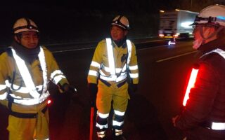 クロスパトロール 関越自動車道下り線右2車線規制（所沢営業所）