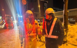 営業所パトロール 国道36号線　環状通り付近（札幌営業所）