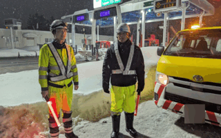 役員パトロール 道央自動車道　札幌JCT（江別営業所）