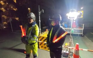 営業所パトロール 市道 百石国母線／丸の内2丁目８号線（諏訪営業所）