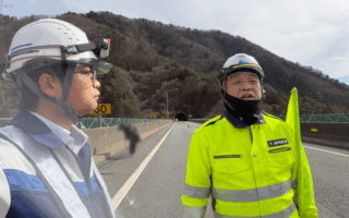 安全パトロール 上信越自動車道上り線走行車線規制（佐久営業所）