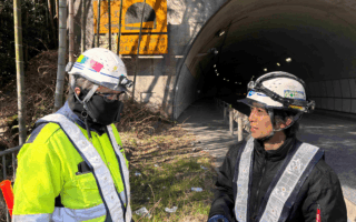 営業所パトロール 国道１９号線上り線保安業務（名古屋営業所）