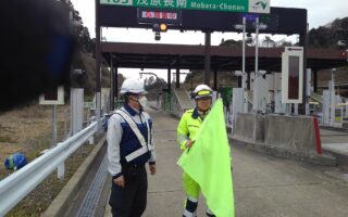 所長パトロール 圏央道内回りブース規制（市原営業所）