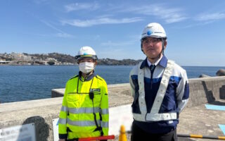 営業所パトロール 海岸付近用地内（平塚営業所）