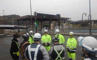 所長パトロール 圏央道内回りブース規制（市原営業所）