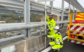 設置パトロール 新東名高速道路下り線走行車線規制（沼津営業所）
