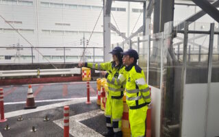 営業所パトロール 東京外かく環状道路上下線（加平営業所）