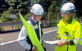 所長パトロール 小田原厚木道路下り線（厚木営業所）
