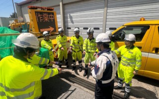 所長パトロール（巡察実施簿） 関越自動車道下り線走行車線規制（太田桐生営業所）
