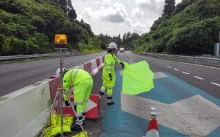 所長パトロール 圏央道内回りブース規制（市原営業所）