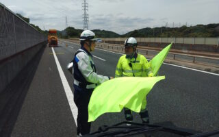 所長パトロール（巡察実施簿） 横浜横須賀道路上り線車線規制（港北営業所）