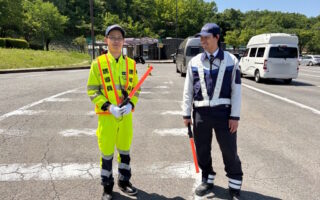 営業所パトロール 中央自動車道 SA誘導業務（甲府営業所）