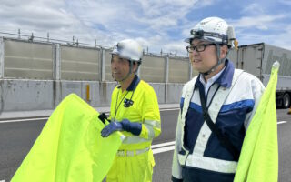 支社長パトロール 長野自動車道上下線追越車線規制（諏訪営業所）