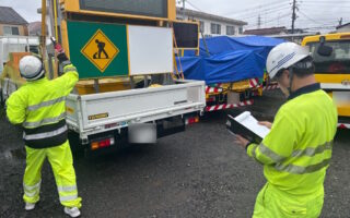 安全パトロール（巡察実施簿） 外環道内回り追越車線規制（吉祥寺営業所）