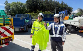 営業所パトロール 中央自動車道上り線SA・PA（甲府営業所）