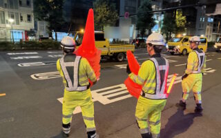 営業所パトロール 国道20号　新宿御苑TN規制他（八王子多摩営業所）