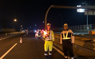 安全課パトロール（巡察実施簿） 東京外かく環状道路内回り追越車線規制（埼玉営業所）