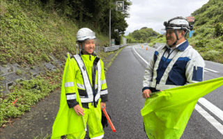 【全国安全週間】設置パトロール 東名高速道路下り線走行車線規制（沼津営業所）